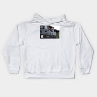 Steam Train Driver Kids Hoodie